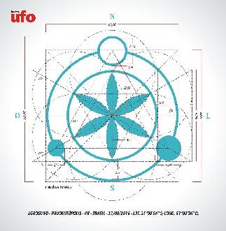 Agroglifo de 2016 em Prudentópolis (PR), arquivo Toni Inajar